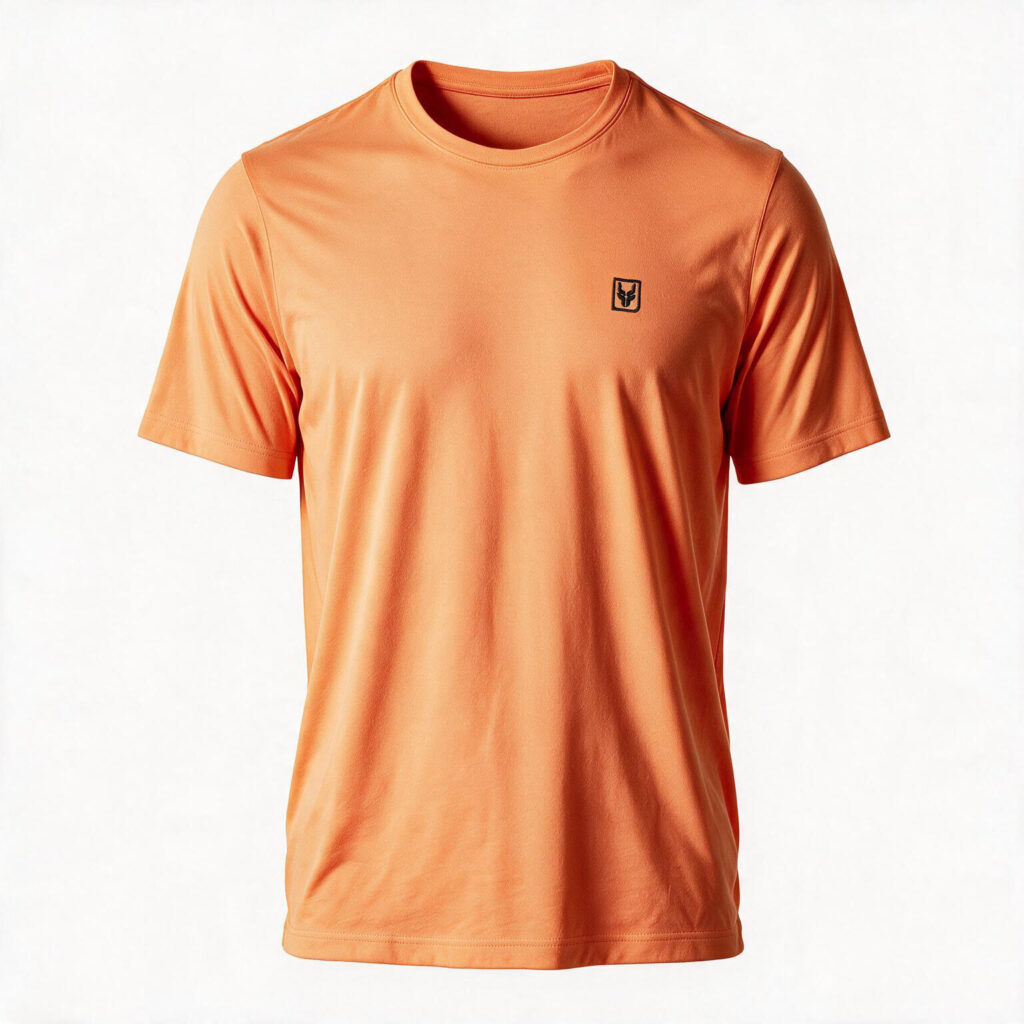 Camiseta Laranja Neon Rodofort Unissex Dry Fit