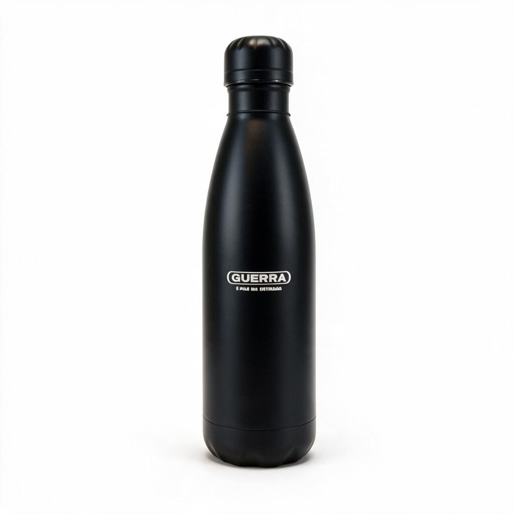 Garrafa Térmica Personalizada Guerra 500ml – Preta